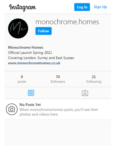 Monochrome Homes